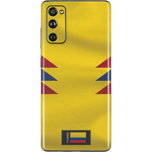 Colombia Soccer Flag Galaxy S20 Fan Edition Skin
